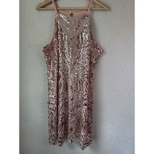 charlotte russe rose gold dress charlotte russe rose gold dress